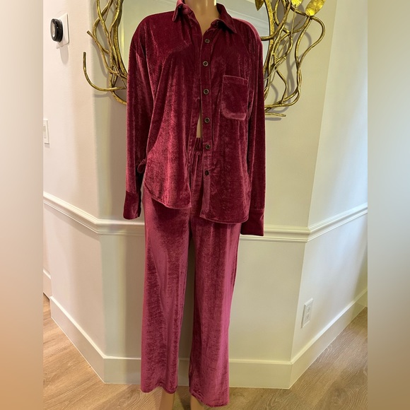 FREE PEOPLE velour SET - Picture 4 of 17